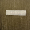 COMOLI コモリ 17AW L03-02005 OD Open collar shirt オープン カラー 長袖 シャツ カーキ系 1【中古】