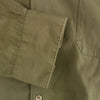 COMOLI コモリ 17AW L03-02005 OD Open collar shirt オープン カラー 長袖 シャツ カーキ系 1【中古】