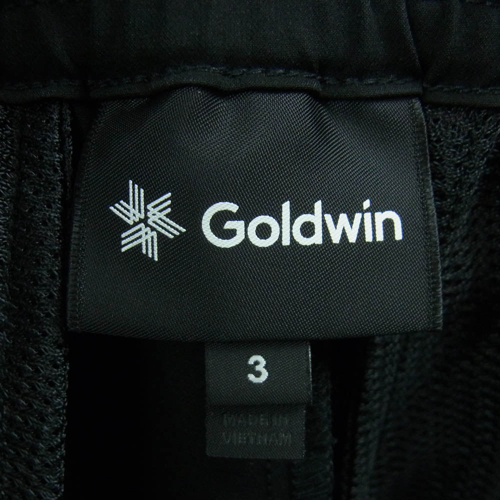 Goldwin ゴールドウィン GL74198 One Tuck Tapered Stretch Pants テーパード ストレッチ パンツ ブラック系 L 3【美品】【中古】