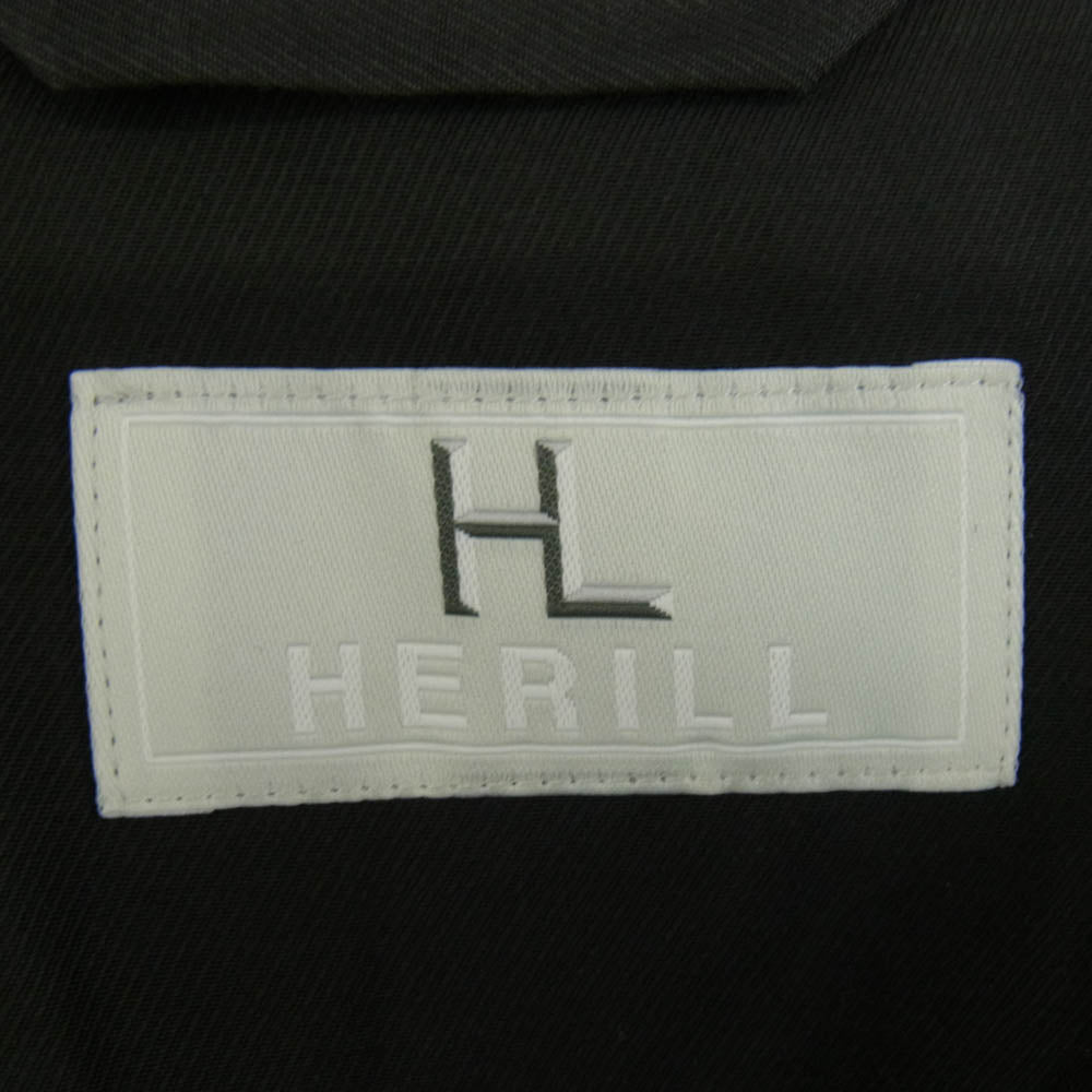 ヘリル 24AW 24-011-HL-8050-30 Cotton gabardine Weekend Jacket コットン ギャバジン ウィークエンド ジャケット ブラック系 1【中古】