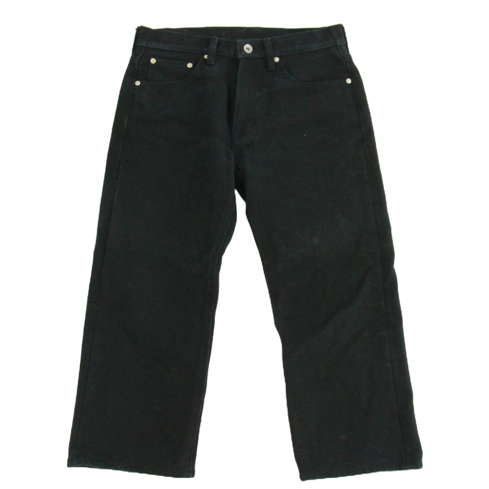 IRON HEART アイアンハート ブラック デニム パンツ ブラック系 W30【中古】