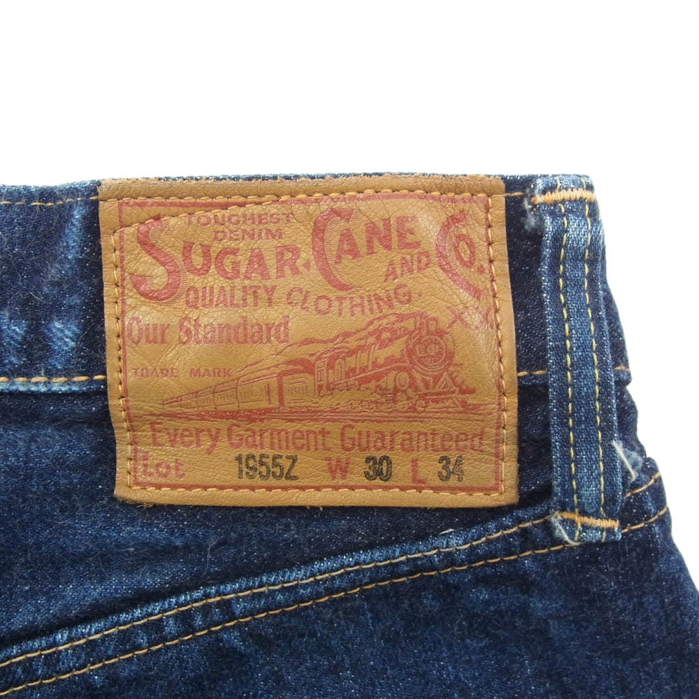 SUGAR CANE シュガーケーン 1955Z 14oz. DENIM 1955Z MODEL デニム パンツ インディゴブルー系 W30L34【中古】