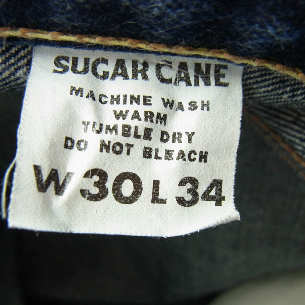 SUGAR CANE シュガーケーン 1955Z 14oz. DENIM 1955Z MODEL デニム パンツ インディゴブルー系 W30L34【中古】