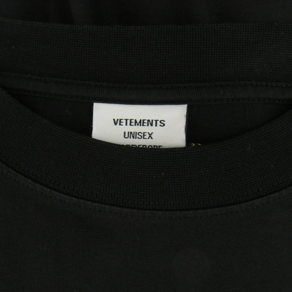 VETEMENTS ヴェトモン 20AW UAH21TR618 World Tour Tee ワールドツアー