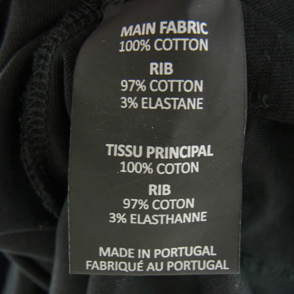 VETEMENTS ヴェトモン 20AW UAH21TR618 World Tour Tee ワールドツアー ロゴプリント オーバーサイズ 半袖 Tシャツ ブラック系 S【中古】