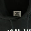 VETEMENTS ヴェトモン 21AW UA52TR800B LIMITED EDITION women printed black hoodie  リミテッドエディション ロゴ刺繍 プリント フーディ パーカー ブラック系 XS【中古】