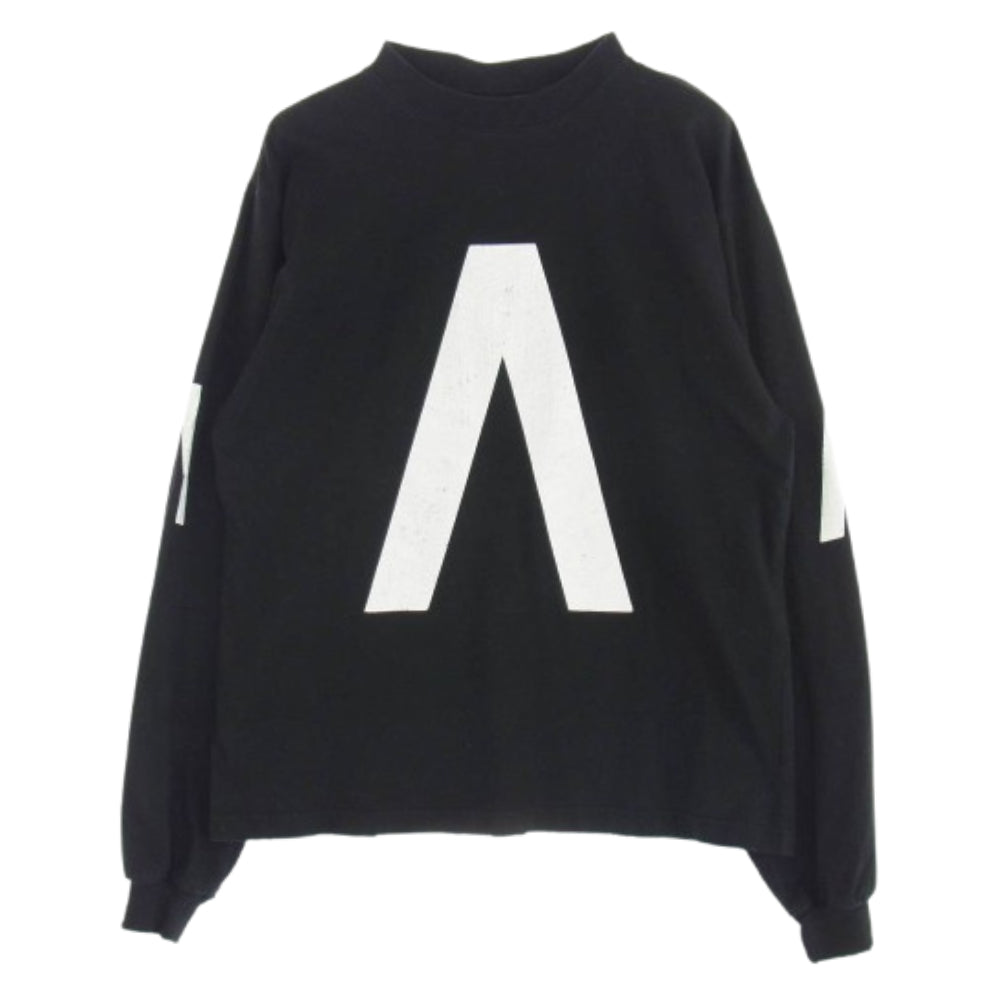 BALENCIAGA バレンシアガ 24SS 781245 TQVA1 LIMITED EDITION ARCHIVE SERIES CONNECTED リミテッドエディション アーカイブシリーズ コネクテッド プリント ダメージ加工 ロングスリーブ Tシャツ カットソー ロンT ブラック系 XS【中古】