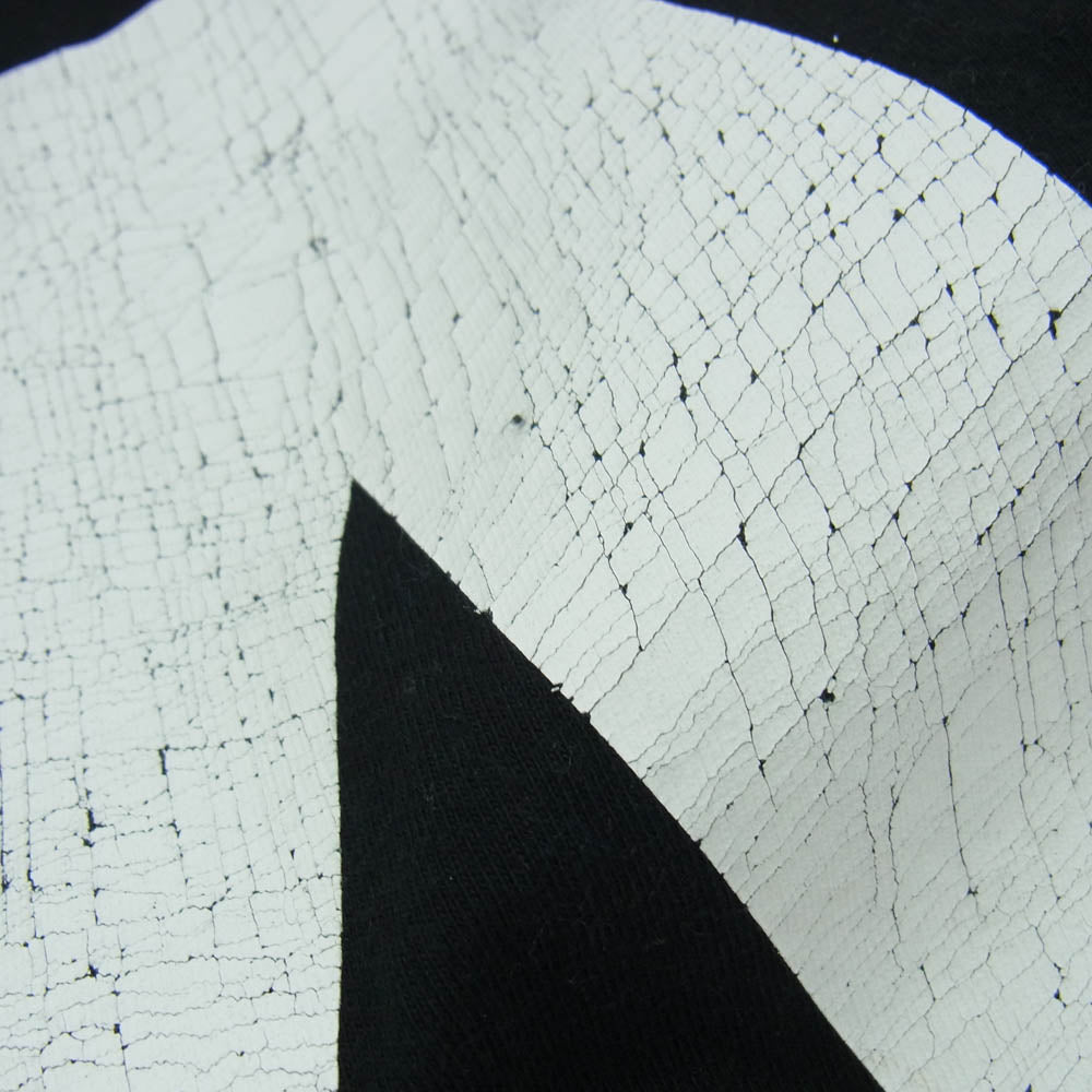 BALENCIAGA バレンシアガ 24SS 781245 TQVA1 LIMITED EDITION ARCHIVE SERIES CONNECTED リミテッドエディション アーカイブシリーズ コネクテッド プリント ダメージ加工 ロングスリーブ Tシャツ カットソー ロンT ブラック系 XS【中古】