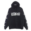 VETEMENTS ヴェトモン 21AW UA52TR910W LIMITED EDITION WORLD TOUR LOGO HOODIE リミテッドエディション ワールドツアー ロゴ フーディ パーカー ブラック系 XS【中古】