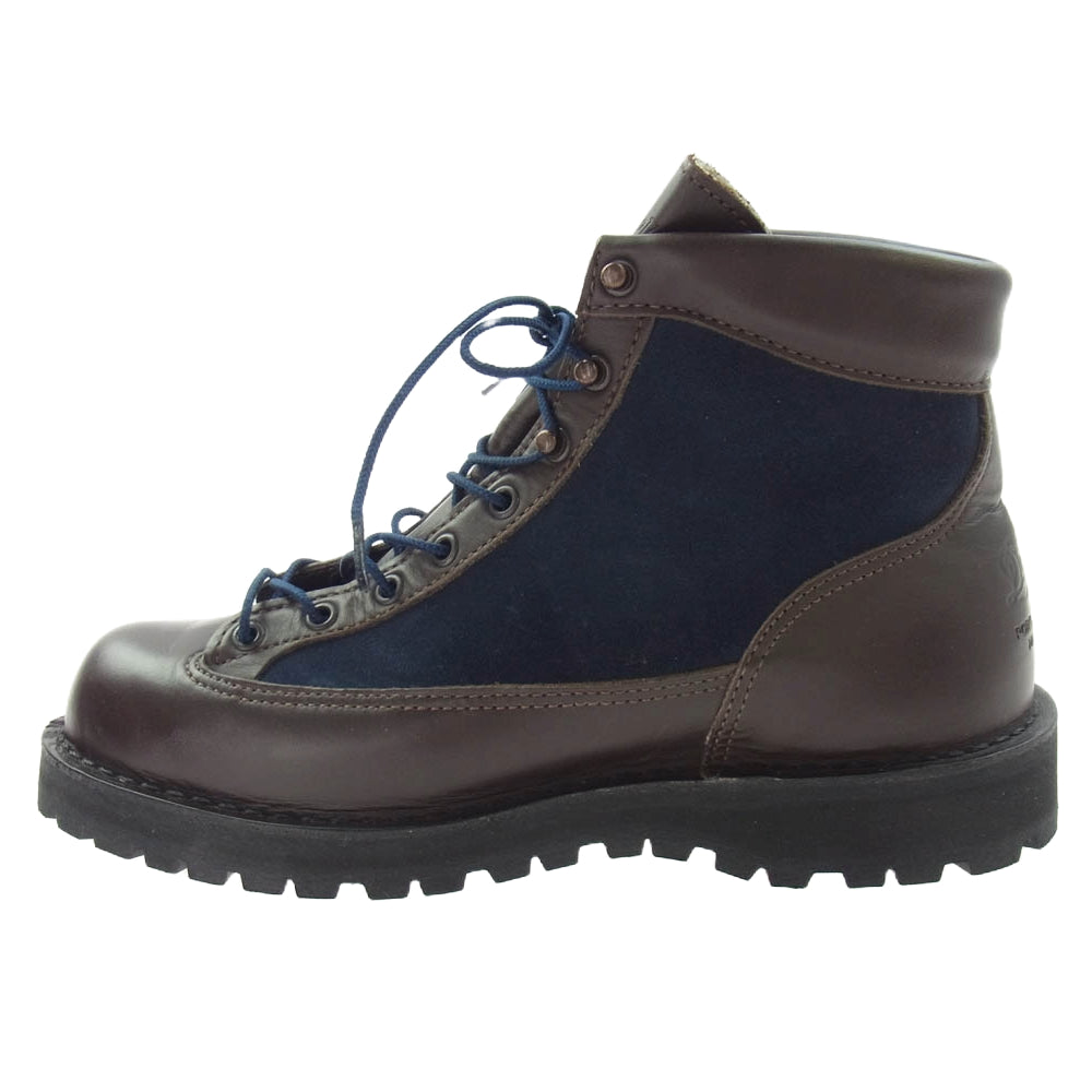 Danner ダナー 38800Ｘ DJ EXPLORER GORE-TEX エクスプローラー ゴアテックス レザーブーツ ブラウン系 ダークネイビー系 UK9【中古】