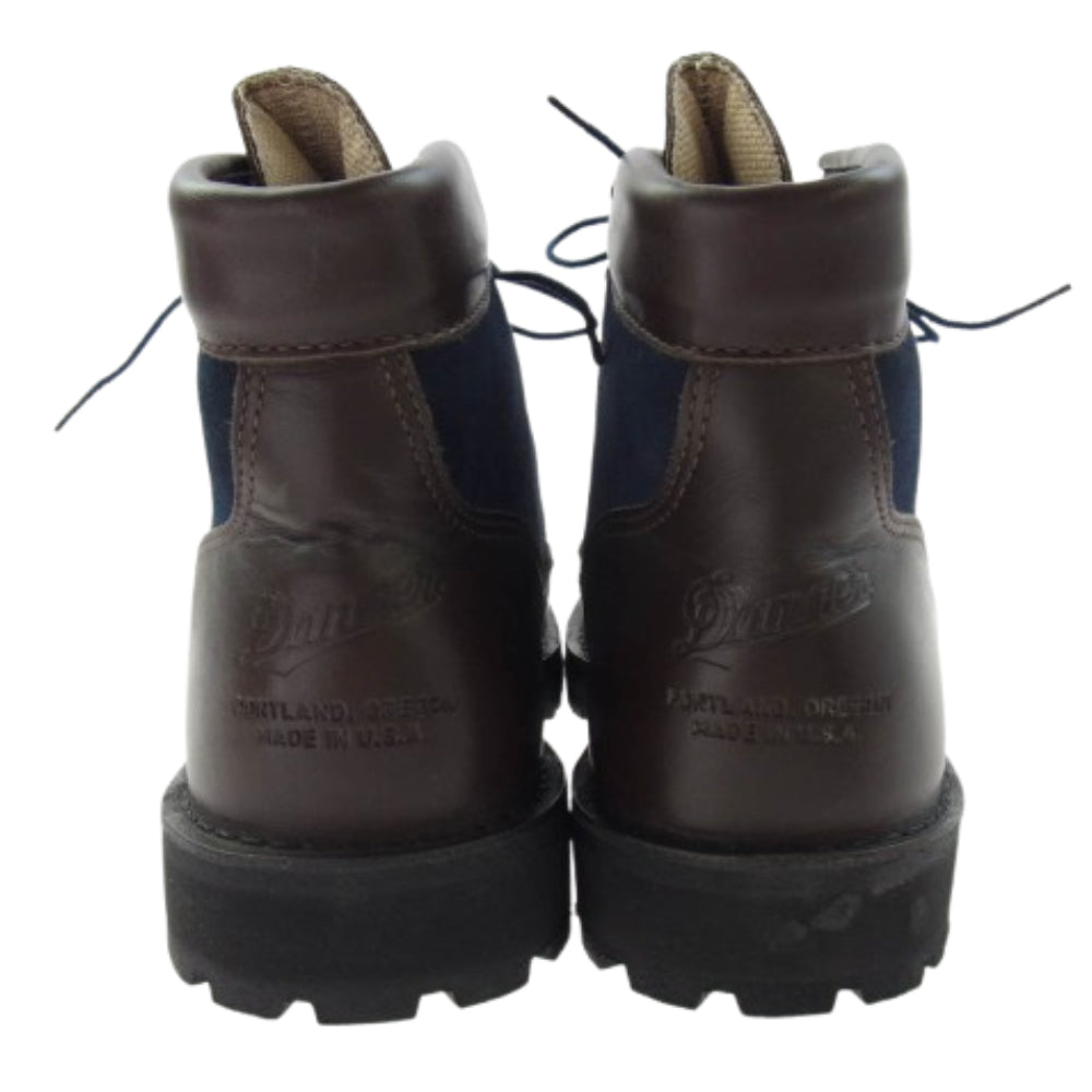 Danner ダナー 38800Ｘ DJ EXPLORER GORE-TEX エクスプローラー ゴアテックス レザーブーツ ブラウン系 ダークネイビー系 UK9【中古】