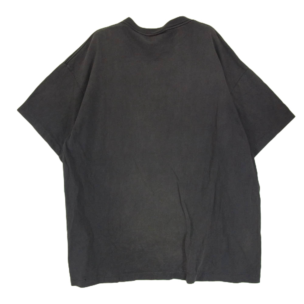 SAINT MICHAEL セントマイケル 24SS SNM-YS3-0000-001 COLOFUL SS TEE カラフル ロゴ プリント 半袖 Tシャツ チャコール系 XXL【中古】