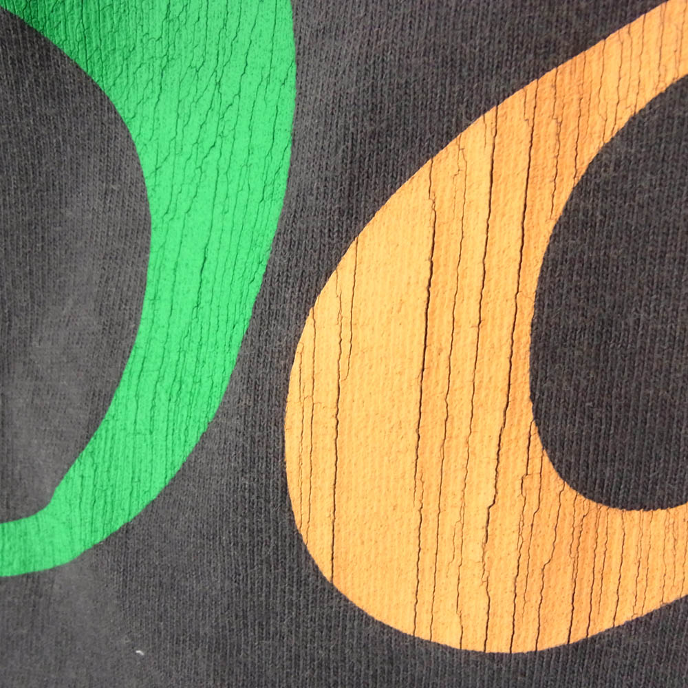 SAINT MICHAEL セントマイケル 24SS SNM-YS3-0000-001 COLOFUL SS TEE カラフル ロゴ プリント 半袖 Tシャツ チャコール系 XXL【中古】
