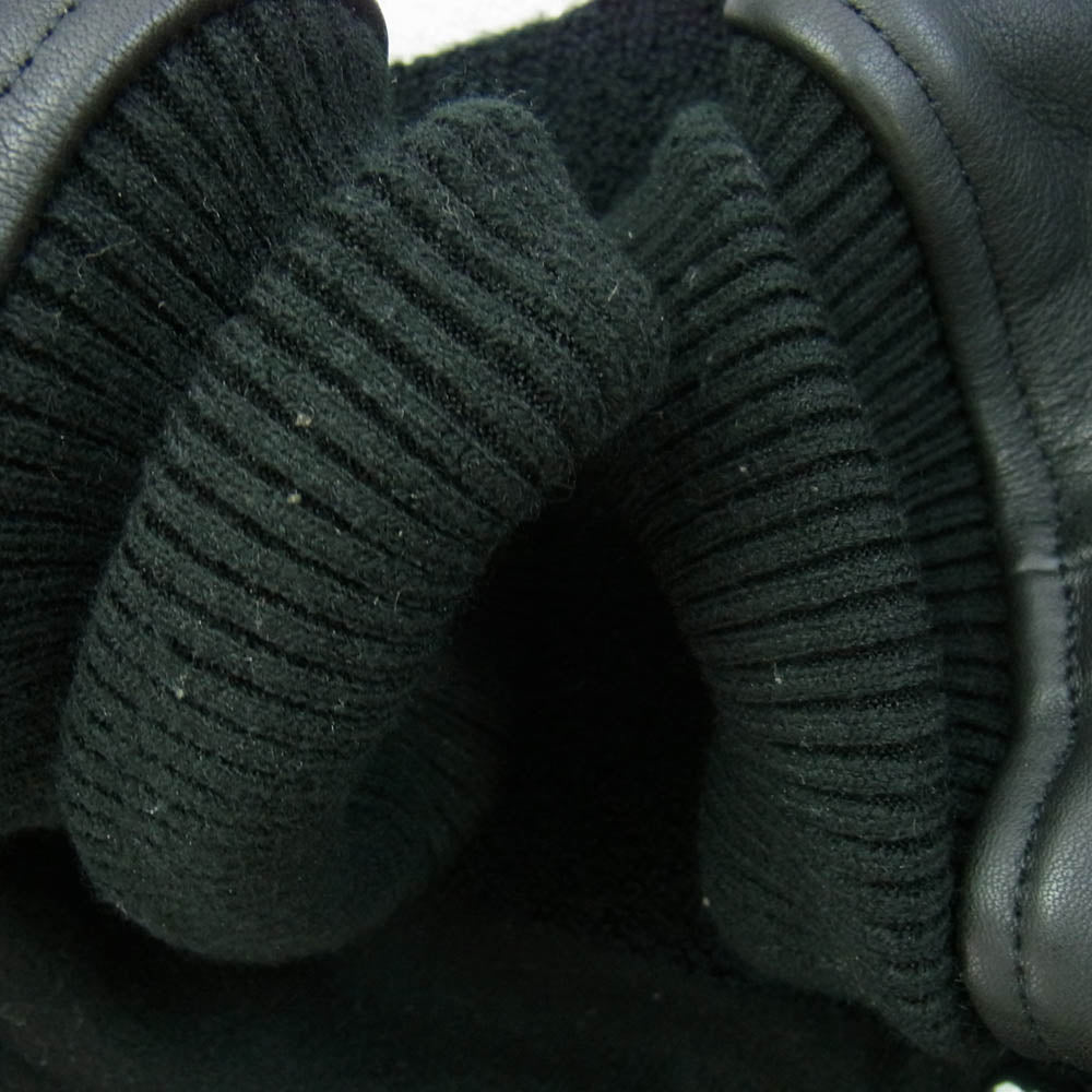 Supreme シュプリーム 24SS Big Logo Chenille Varsity Jacket Black ビッグロゴ シェニール バーシティジャケット スタジアムジャケット スタジャン ブラック系 L【中古】