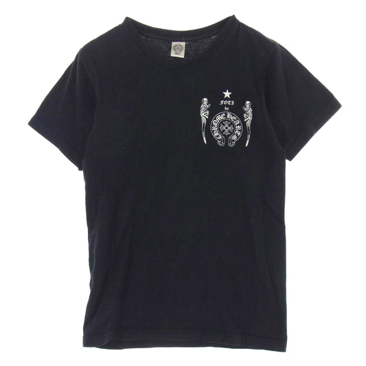 CHROME HEARTS クロムハーツ（原本無） FOTI JARVIS EYE フォティ ジャービス アイ バックプリント半袖 Tシャツ ブラック系 S【中古】