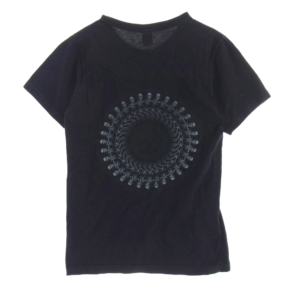 CHROME HEARTS クロムハーツ（原本無） FOTI JARVIS EYE フォティ ジャービス アイ バックプリント半袖 Tシャツ ブラック系 S【中古】