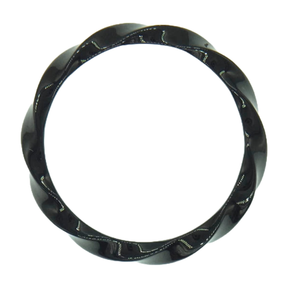 LION HEART ライオンハート 316L サージカル ステンレス リング ブラック系 19号【中古】