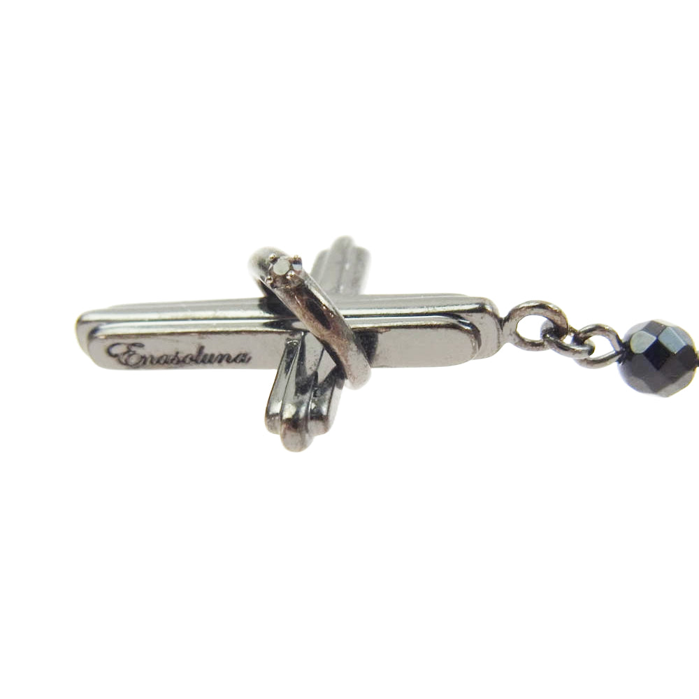 Enasoluna ロザリオ ネックレス ブラック系【中古】