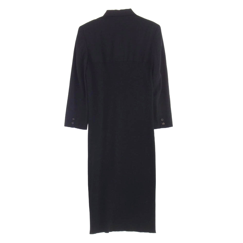 tricot COMME des GARCONS トリココムデギャルソン AD1993 TO-08002M テーラード ジャケット ドッキング ワンピース ブラック系 M【中古】