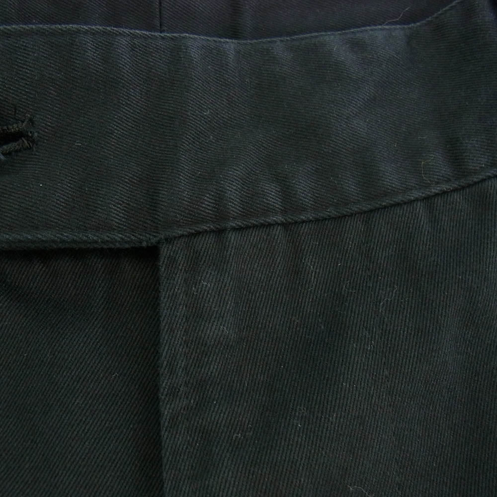 Y's Yohji Yamamoto ワイズ ヨウジヤマモト カツラギ 裾ジップデザイン ワイドパンツ ブラック系 3【中古】