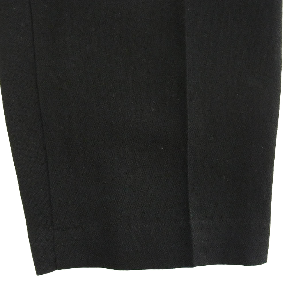 Yohji Yamamoto POUR HOMME ヨウジヤマモトプールオム HP-P01-101 ウール リネン 2タック カーゴ スラックス パンツ ブラック系 2【中古】