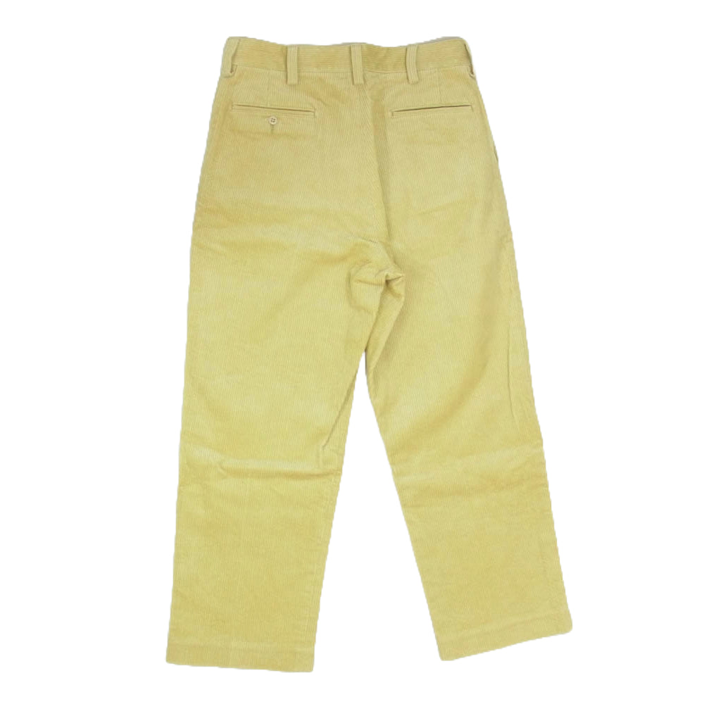 Yankshire ヤンクシャー 212-12 1963 TROUSERS GERMAN CORDUROY コーデュロイ パンツ イエロー系 32【中古】