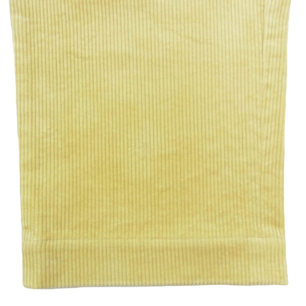 Yankshire ヤンクシャー 212-12 1963 TROUSERS GERMAN CORDUROY コーデュロイ パンツ イエロー系 32【中古】