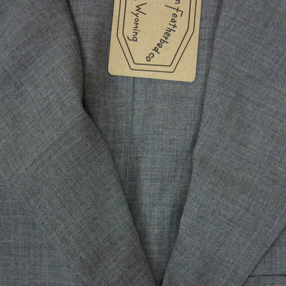 Rocky Mountain FeatherBed ロッキーマウンテンフェザーベッド 200-221-05 HANG OUT JACKET SUMMER WOOL ハング アウト サマー ウール テーラード ジャケット グレー系 S【新古品】【未使用】【中古】