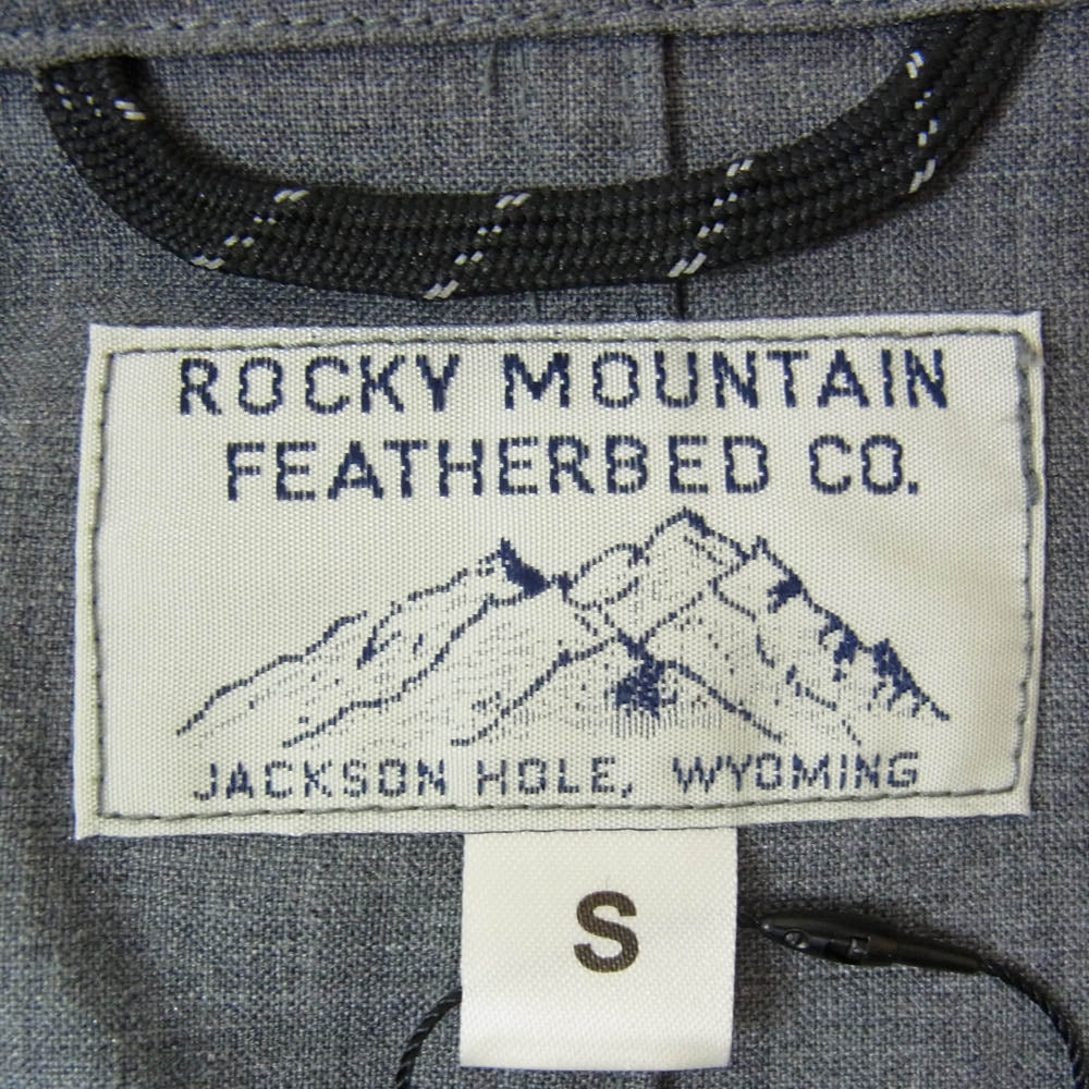 Rocky Mountain FeatherBed ロッキーマウンテンフェザーベッド 200-221-05 HANG OUT JACKET SUMMER WOOL ハング アウト サマー ウール テーラード ジャケット グレー系 S【新古品】【未使用】【中古】