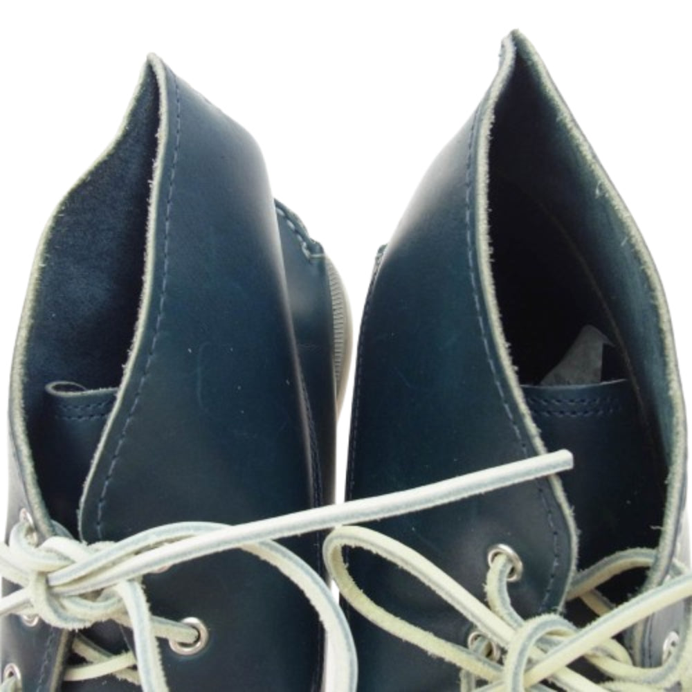 アナトミカ Quoddy MOCCASIN デッキ モカシン ブルー ブルー系 グリーン系 M8D【美品】【中古】