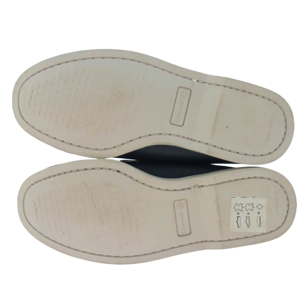 アナトミカ Quoddy MOCCASIN デッキ モカシン ブルー ブルー系 グリーン系 M8D【美品】【中古】