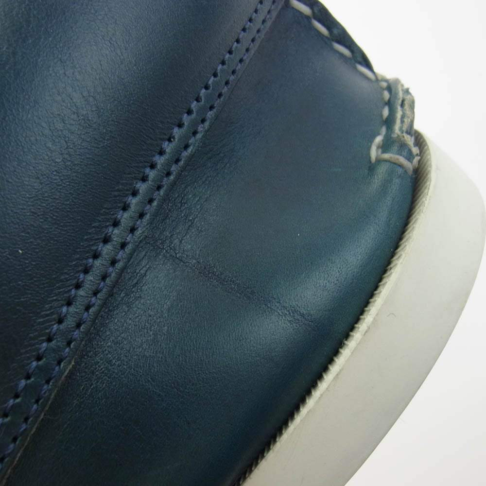 アナトミカ Quoddy MOCCASIN デッキ モカシン ブルー ブルー系 グリーン系 M8D【美品】【中古】