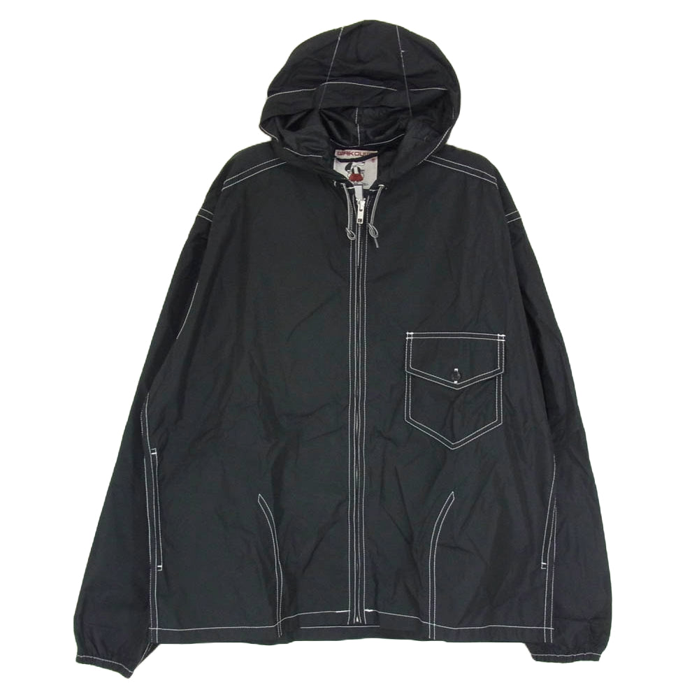 アナトミカ 540-571-01 WAKOUWA SURFCO PARKA Black ワクワ フード付き フルジップ パーカー ナイロン ジャケット ブラック系 M【極上美品】【中古】