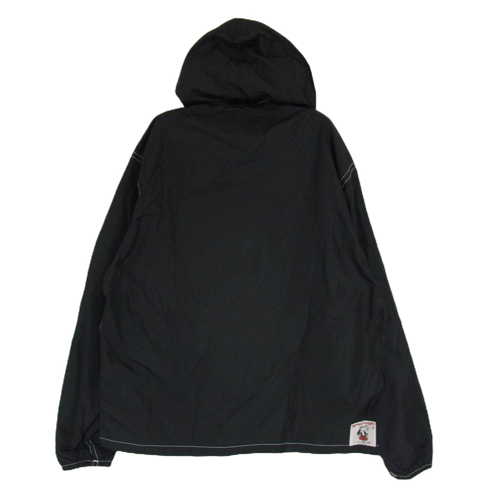 アナトミカ 540-571-01 WAKOUWA SURFCO PARKA Black ワクワ フード付き フルジップ パーカー ナイロン ジャケット ブラック系 M【極上美品】【中古】