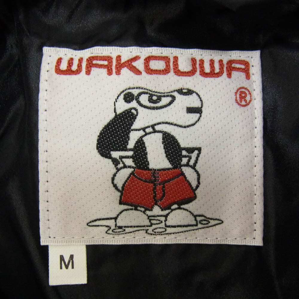 アナトミカ 540-571-01 WAKOUWA SURFCO PARKA Black ワクワ フード付き フルジップ パーカー ナイロン ジャケット ブラック系 M【極上美品】【中古】