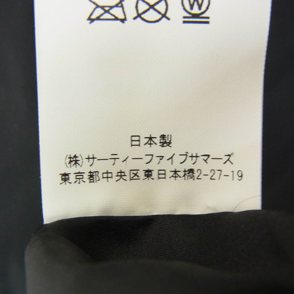 アナトミカ 540-571-01 WAKOUWA SURFCO PARKA Black ワクワ フード付き フルジップ パーカー ナイロン ジャケット ブラック系 M【極上美品】【中古】