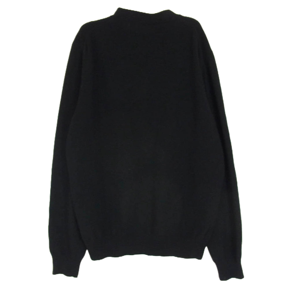 PLAY COMME des GARCONS プレイコムデギャルソン AD2016 AZ-N058 ダブルハート ニット カーディガン ブラック系 L【中古】