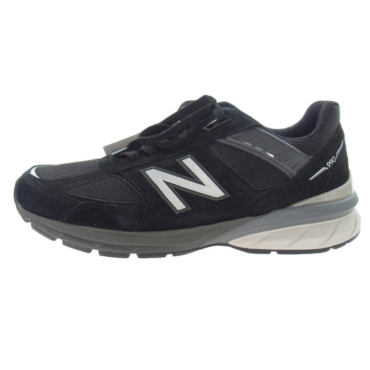 NEW BALANCE ニューバランス M990BK5 スニーカー ランニング シューズ ブラック系 28cm【極上美品】【中古】