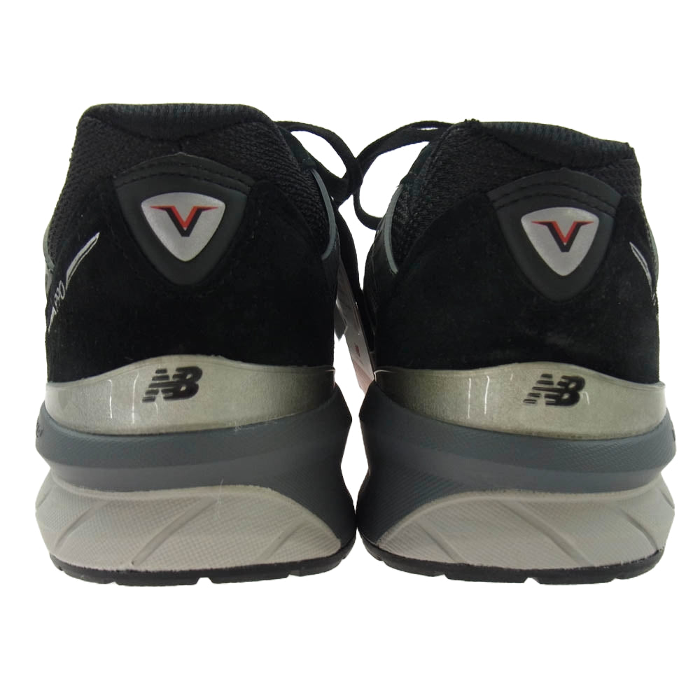 NEW BALANCE ニューバランス M990BK5 スニーカー ランニング シューズ ブラック系 28cm【極上美品】【中古】