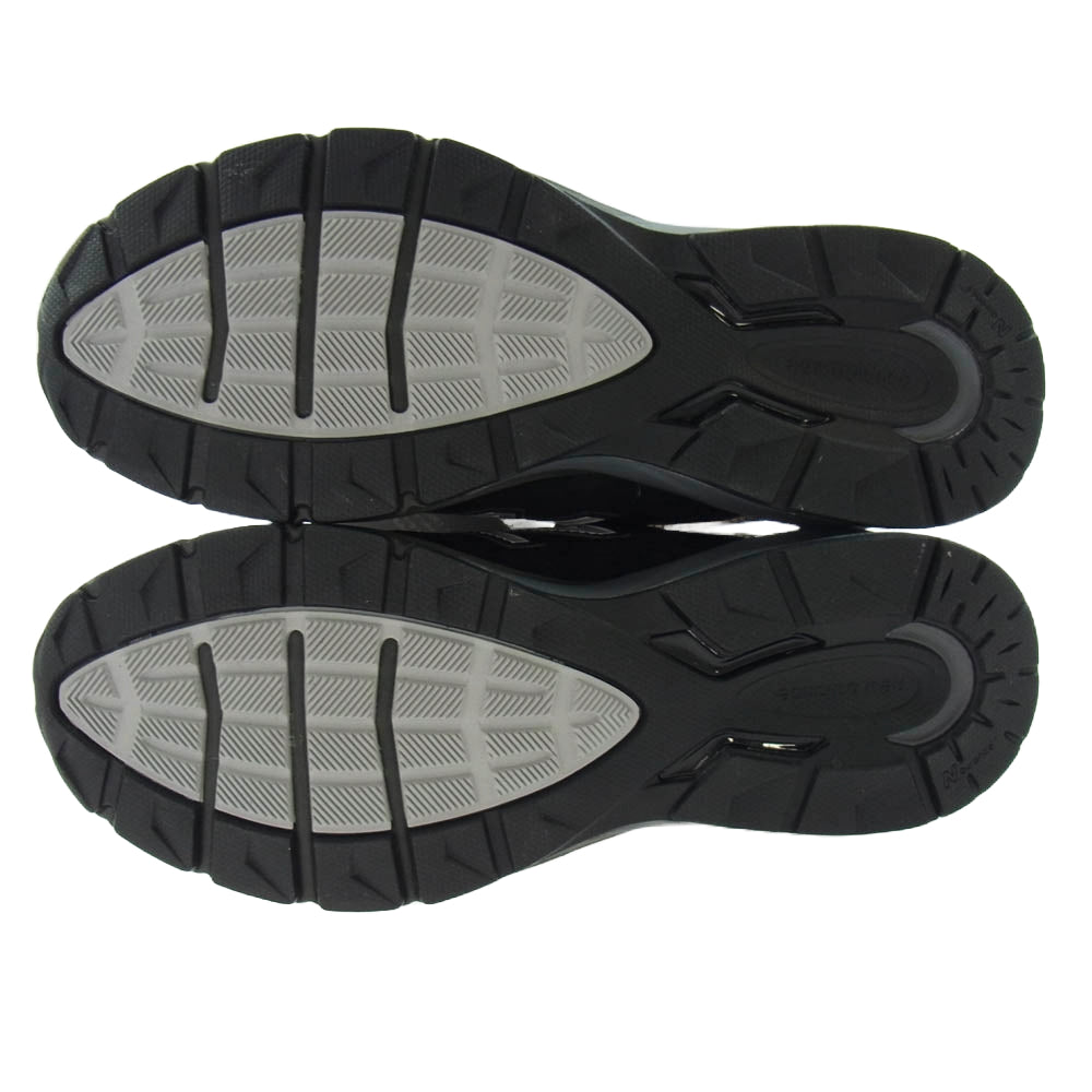 NEW BALANCE ニューバランス M990BK5 スニーカー ランニング シューズ ブラック系 28cm【極上美品】【中古】