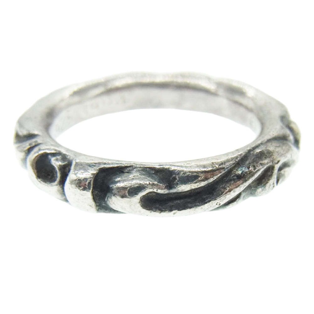 CHROME HEARTS クロムハーツ（原本無） SCRL BAND スクロールバンド シルバー リング シルバー系 17.5号【中古】