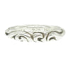 CHROME HEARTS クロムハーツ（原本無） SCRL BAND スクロールバンド リング シルバー シルバー系 17.5号～18号【中古】