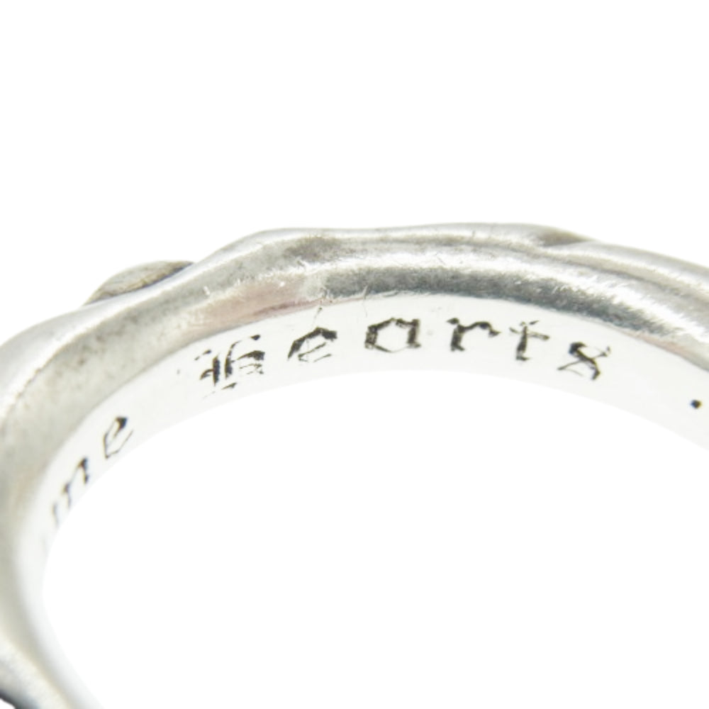 CHROME HEARTS クロムハーツ（原本無） SCRL BAND スクロールバンド リング シルバー シルバー系 17.5号～18号【中古】