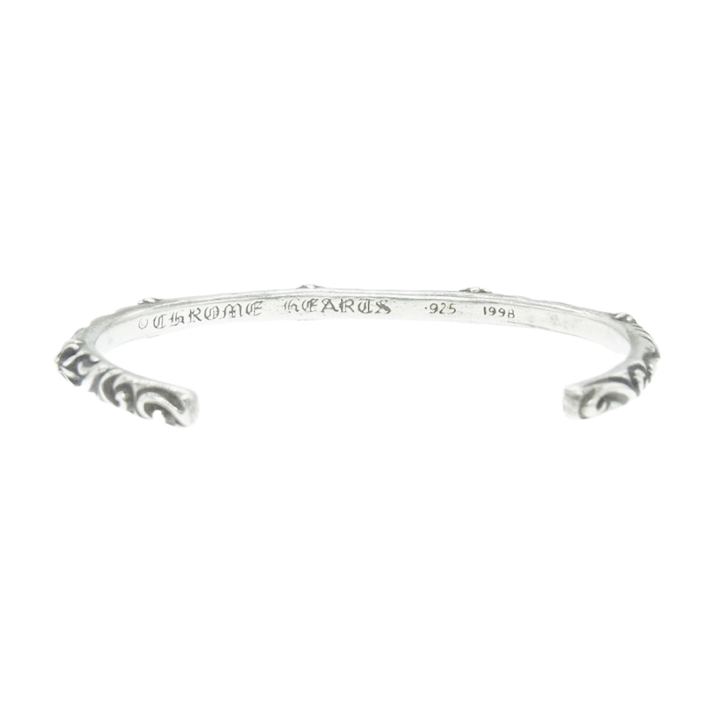 CHROME HEARTS クロムハーツ（原本無） BANGLE SBT SBT バンド シルバー バングル ブレスレット シルバー系【中古】