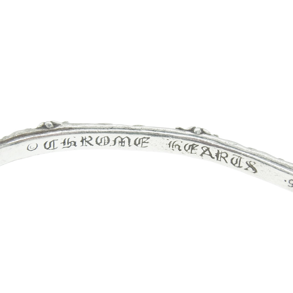 CHROME HEARTS クロムハーツ（原本無） BANGLE SBT SBT バンド シルバー バングル ブレスレット シルバー系【中古】