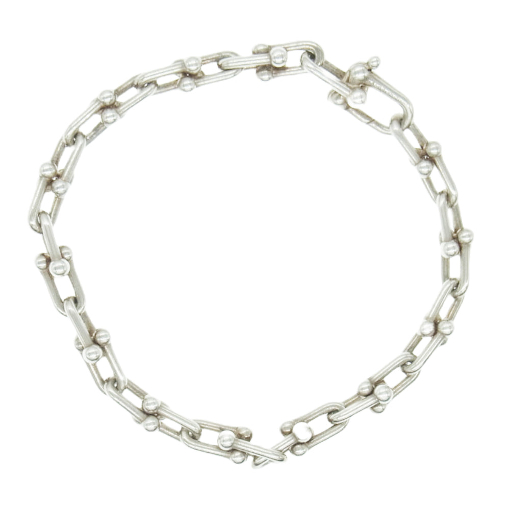 TIFFANY&Co. ティファニー ハードウェア スモールリンク ブレスレット シルバー系【中古】