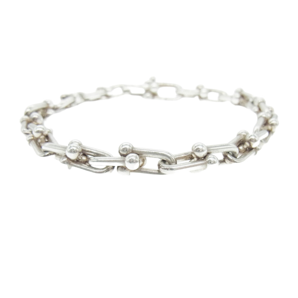 TIFFANY&Co. ティファニー ハードウェア スモールリンク ブレスレット シルバー系【中古】