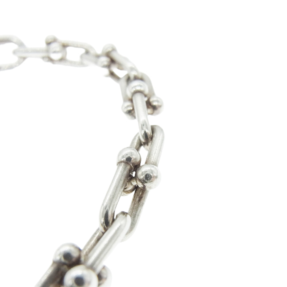 TIFFANY&Co. ティファニー ハードウェア スモールリンク ブレスレット シルバー系【中古】