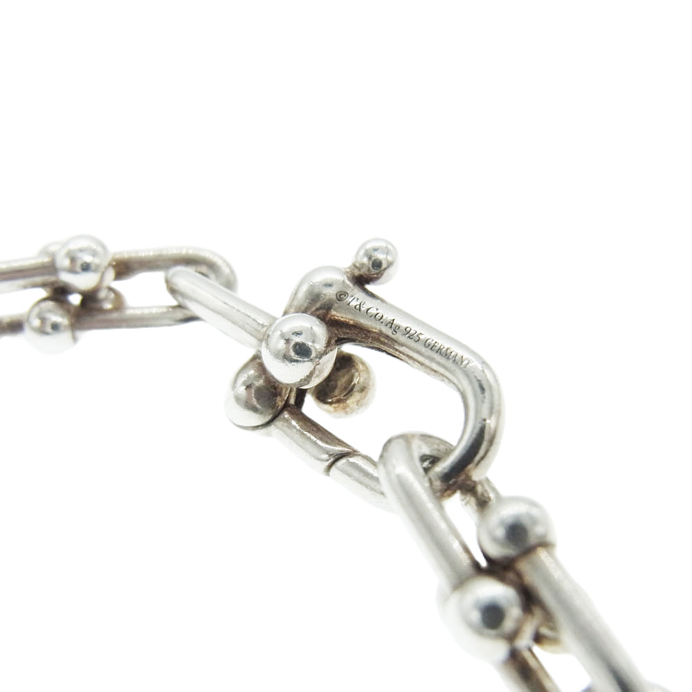 TIFFANY&Co. ティファニー ハードウェア スモールリンク ブレスレット シルバー系【中古】