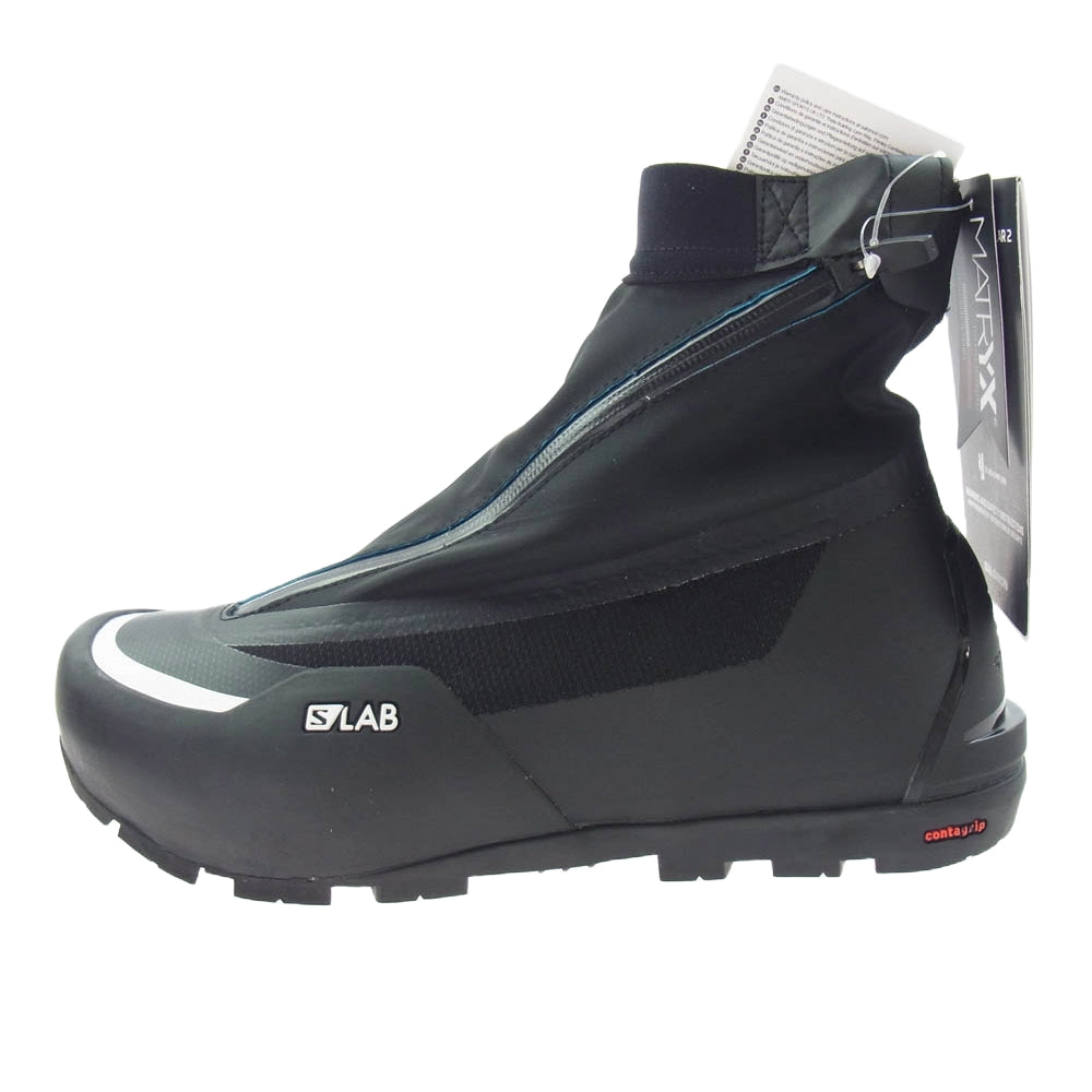 salomon サロモン L47100600 S Lab X Alpine Modular 2 Black アルパイン モジュラー ブラック ハイカット スニーカー ブラック系 27cm【新古品】【未使用】【中古】